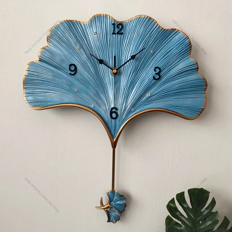 Resin Art Wall Clock - Relojes de pared de decoración moderna,