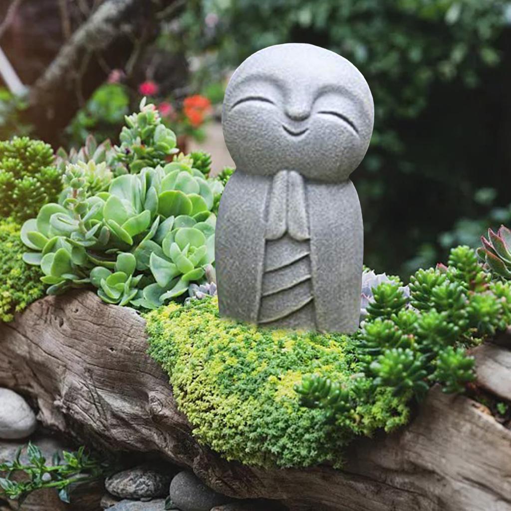 Resin Art Baby Memories - Estatua de Monjes Jizo Rezando, Figura
