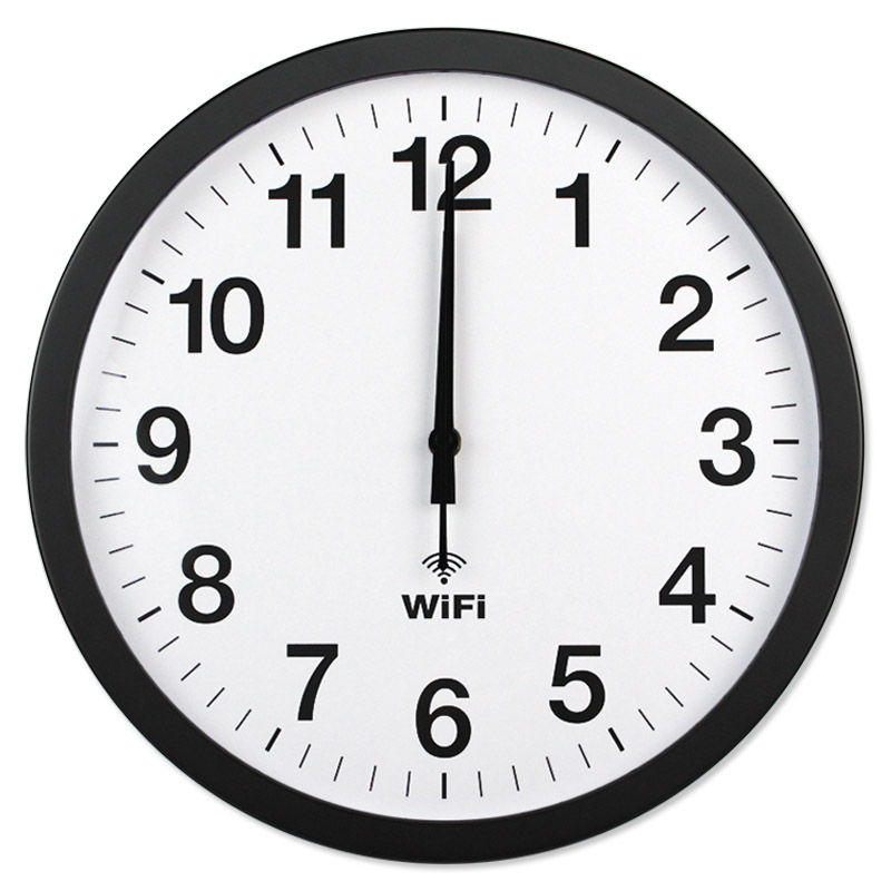 Resin Art Wall Clock - Reloj Inteligente WIFI con Sincronización Automática,