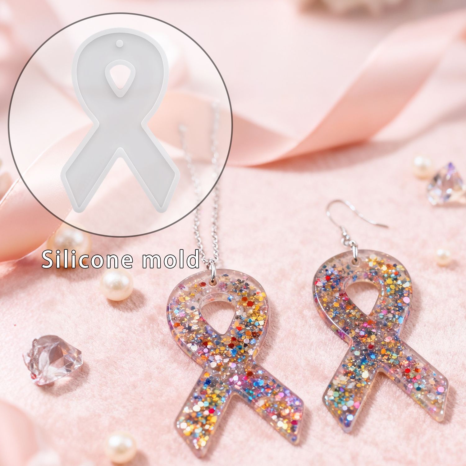 Resin Art Kit With Molds - Moldes de resina para pendientes de