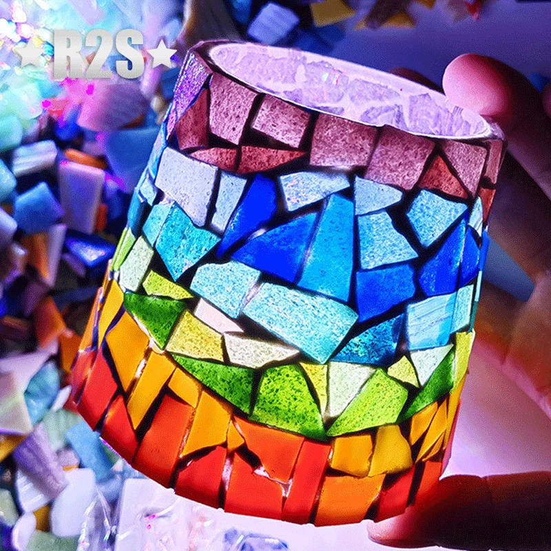 Resin Art Coasters - Azulejos de mosaico de 100g, mosaico