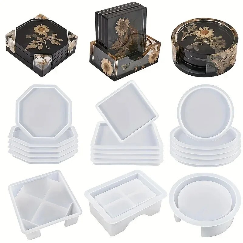 Resin Art Case - El juego de moldes de resina