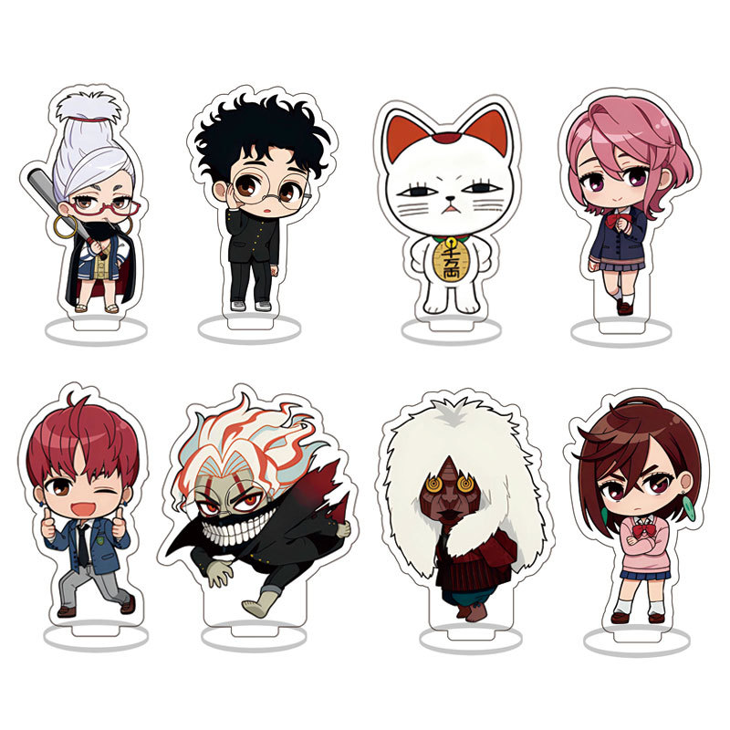 Resin Art Toys - Figura de Acrílico de Anime Dandadan,