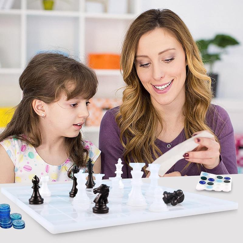 Molde de resina para juego de  - Resin Art Kit With Molds reseña y precio