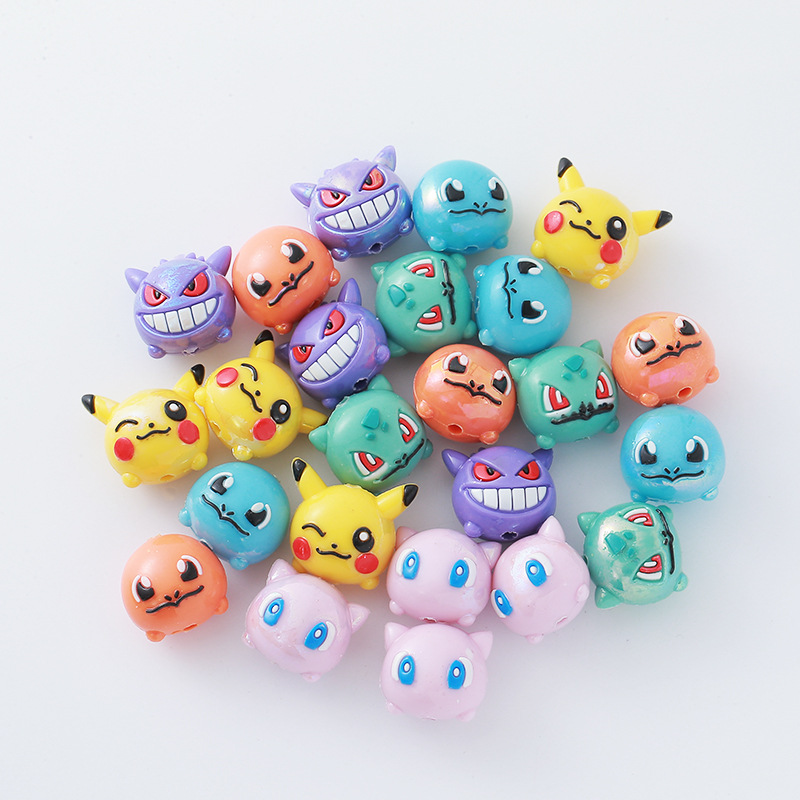 12 piezas Pokémon: Cuentas de  - Resin Art Toys reseña y precio