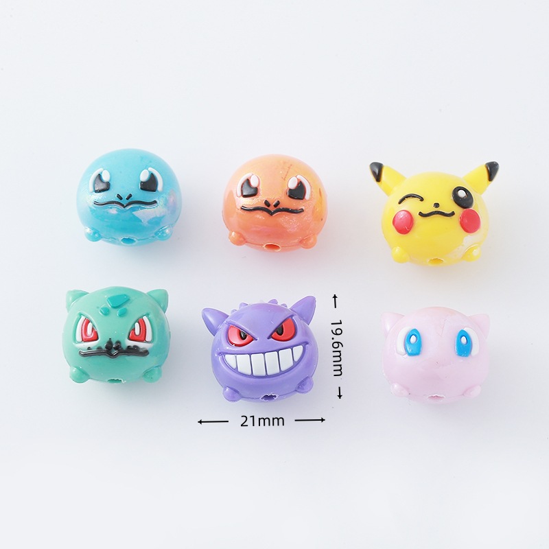12 piezas Pokémon: Cuentas de  - Resin Art Toys reseña y precio