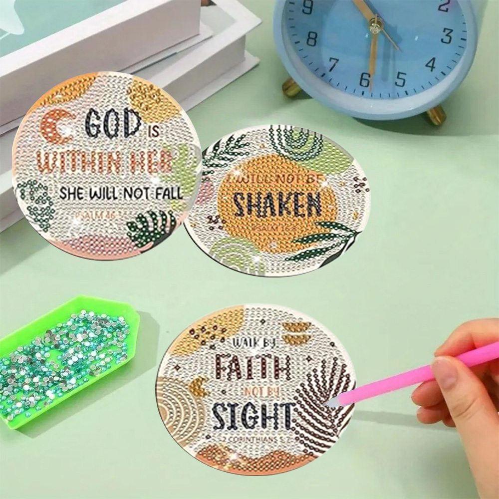 Juego de 8 Posavasos de Pintur - Resin Art Coasters reseña y precio