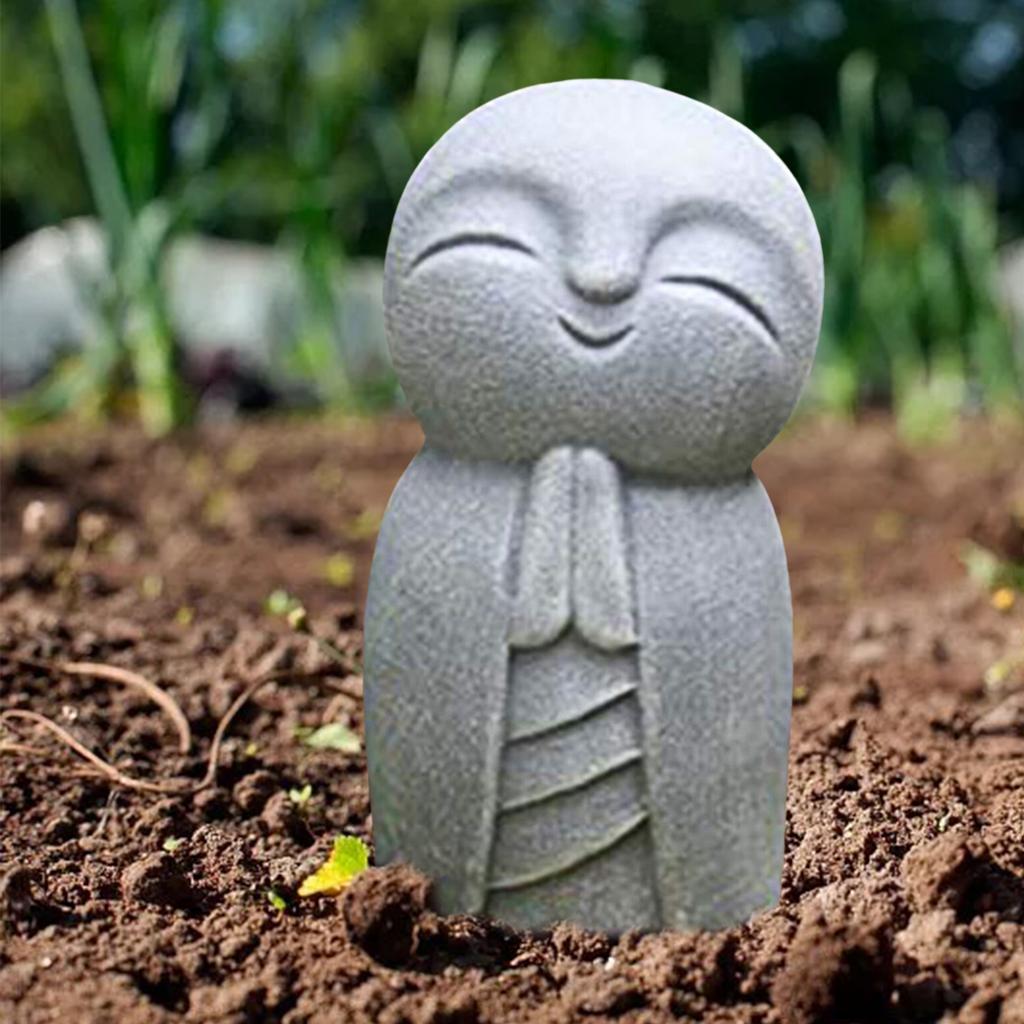 Estatua de Monjes Jizo Rezando - Resin Art Baby Memories reseña y precio