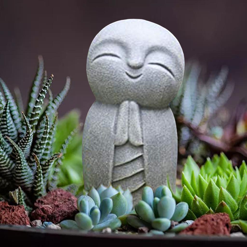 Estatua de Monjes Jizo Rezando - Resin Art Baby Memories reseña y precio