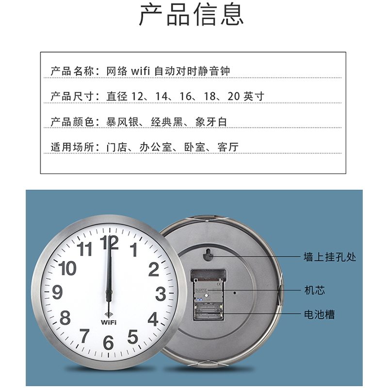 Reloj Inteligente WIFI con Sin - Resin Art Wall Clock reseña y precio