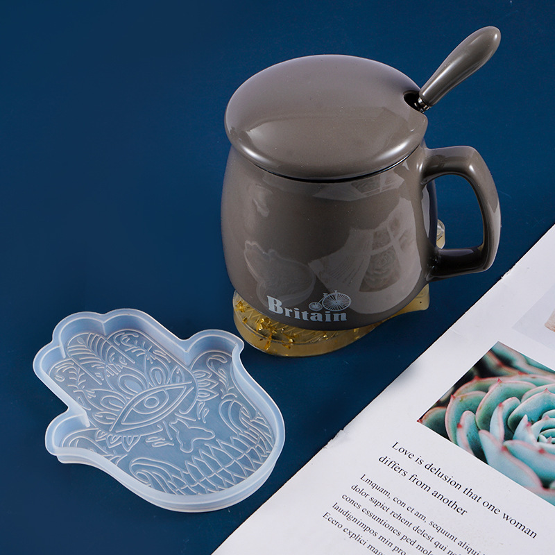 Molde de silicona de resina ep - Resin Art Coasters reseña y precio