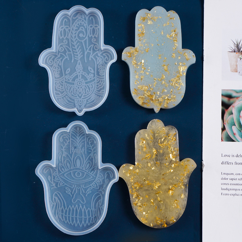Molde de silicona de resina ep - Resin Art Coasters reseña y precio
