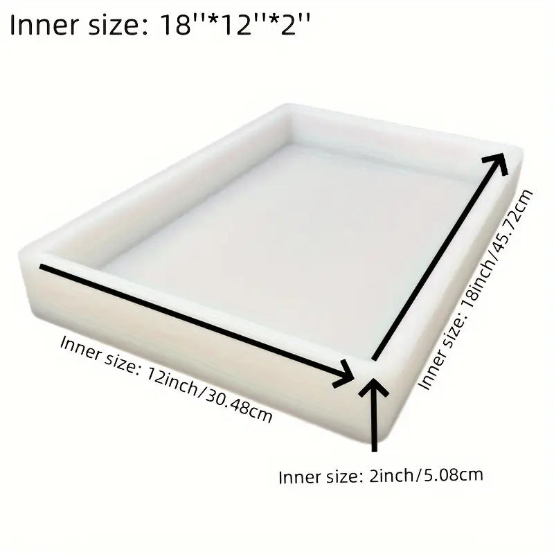 Molde de Silicona Grande de 18 - Resin Art Kit With Molds reseña y precio