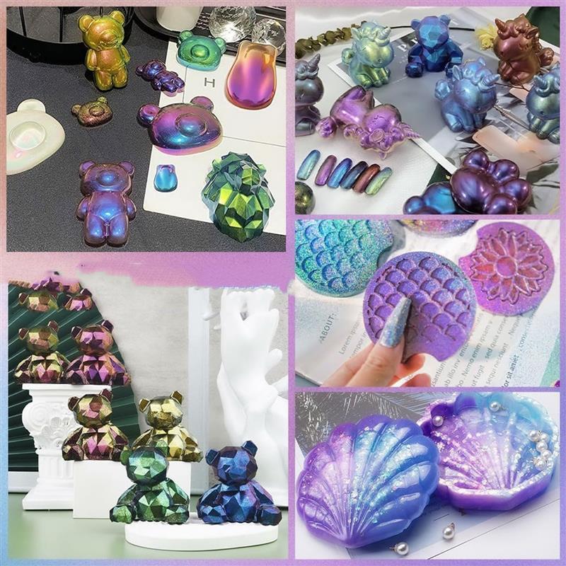 Pigmento de resina Camaleón de - Resin Dye Opaque reseña y precio