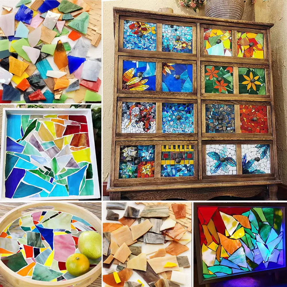 Azulejos de mosaico de 100g, m - Resin Art Coasters reseña y precio