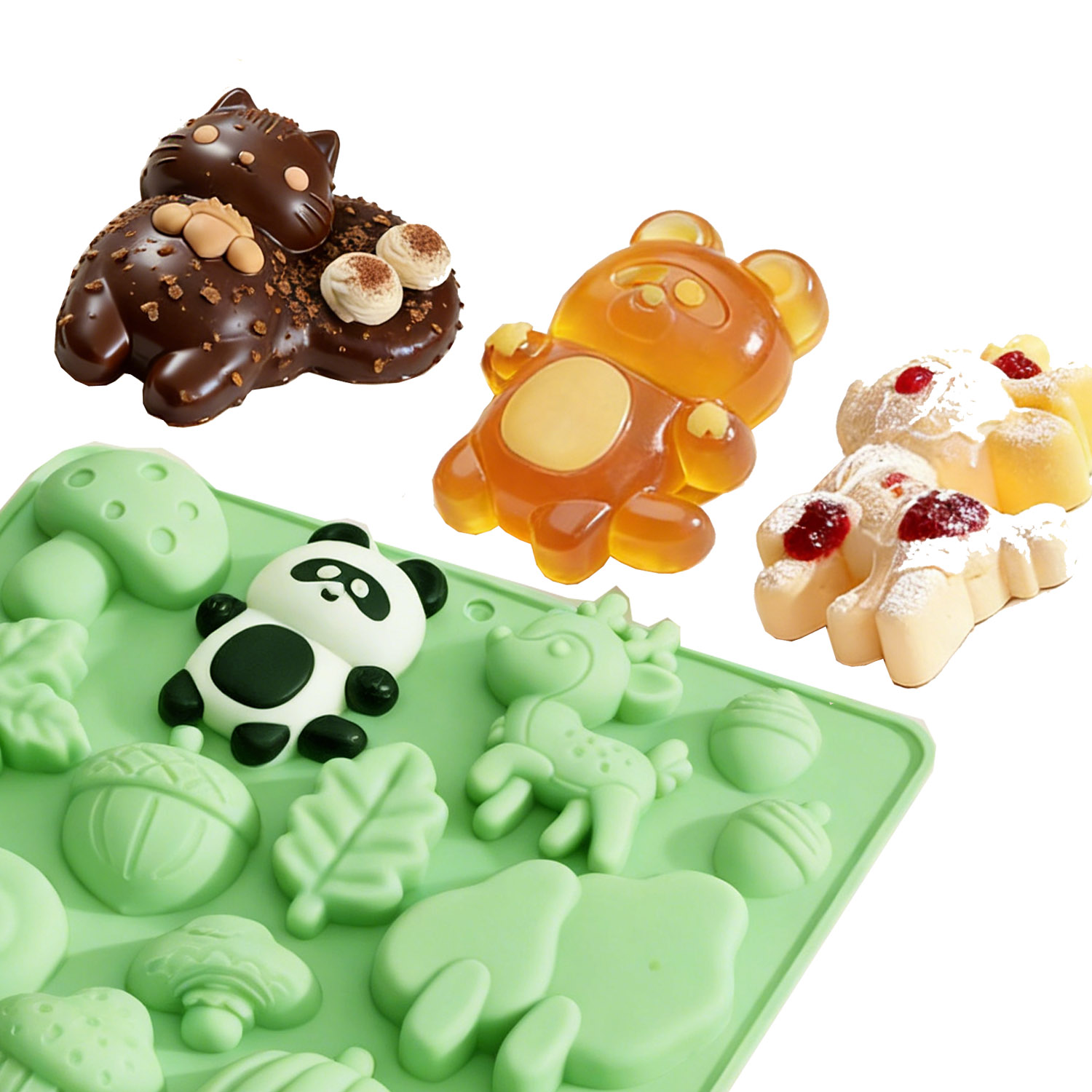 1 molde de silicona para paste - Resin Art Kit With Molds reseña y precio
