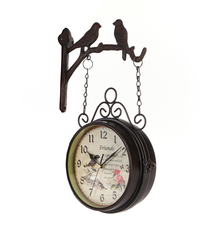 Regalo único-arte retro vintag - Resin Art Wall Clock reseña y precio