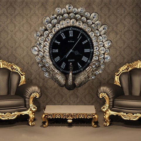 Reloj de pared decorativo vint - Resin Art Wall Clock reseña y precio
