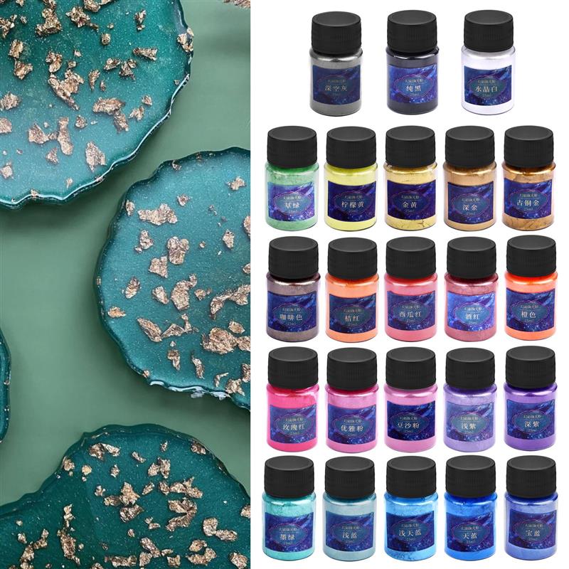Tinte de resina epoxi en polvo - Resin Dye Opaque reseña y precio