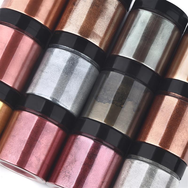 50g brillo metálico oro plata  - Resin Dye Opaque reseña y precio