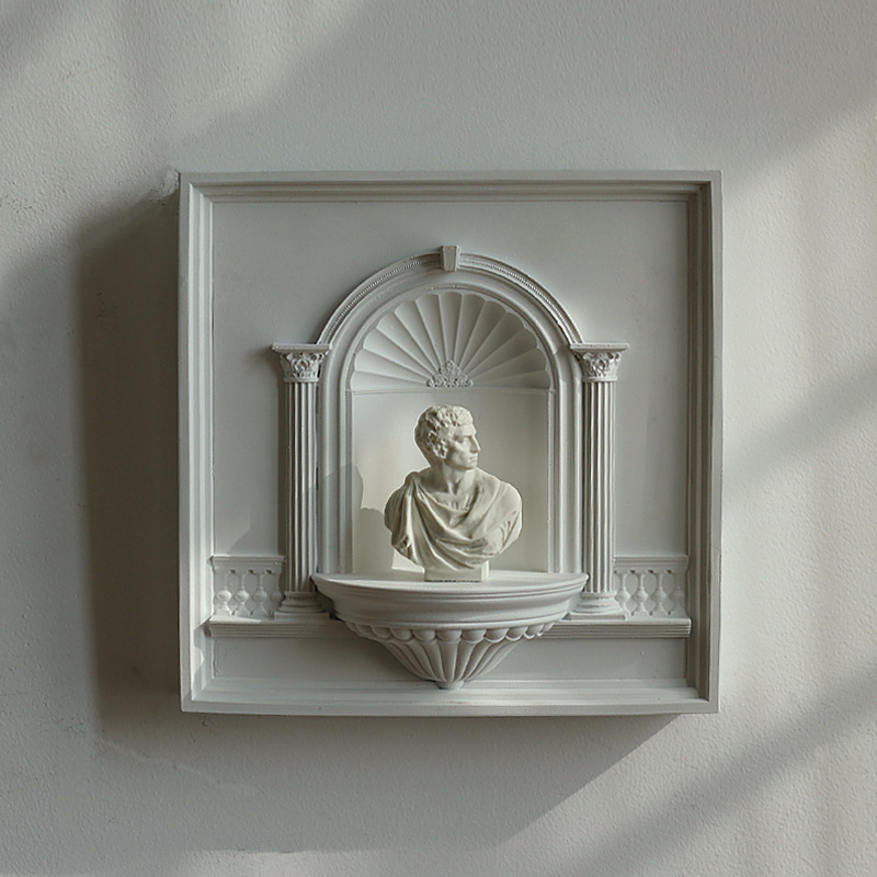 ‌ Arte de pared vintage francé - Resin Art Wall Clock reseña y precio