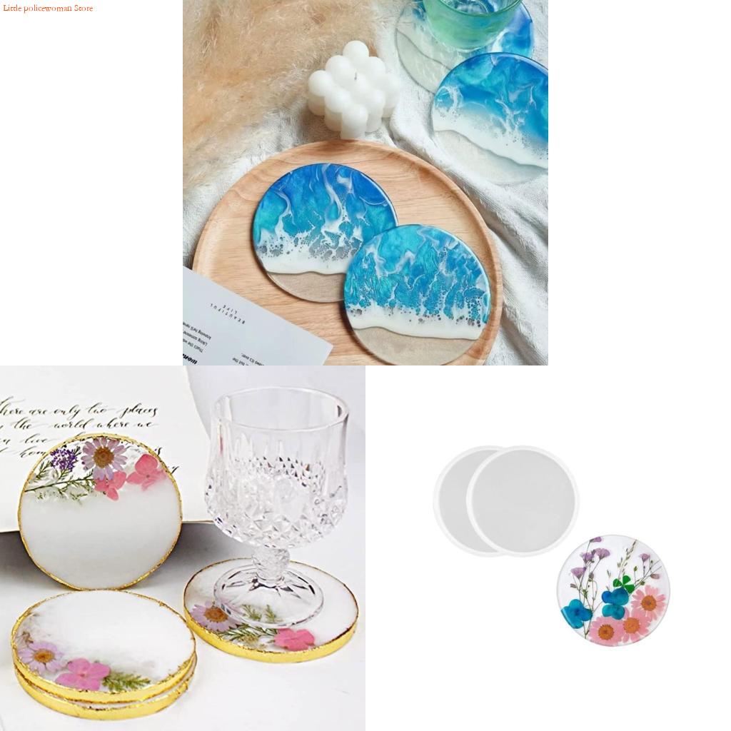 Molde posavasos resina F92D,Mo - Resin Art Coasters reseña y precio