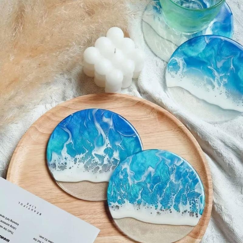 Molde posavasos resina F92D,Mo - Resin Art Coasters reseña y precio