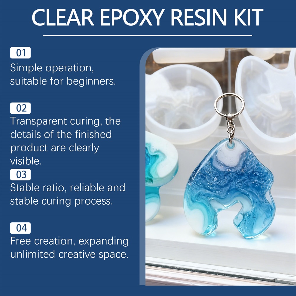 Resina epoxi transparente para - Resin Art Kit With Molds reseña y precio