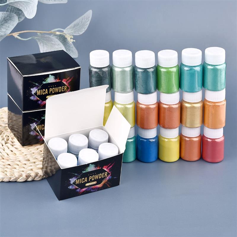 Juego de 6 uds de pigmentos en - Resin Dye Opaque reseña y precio
