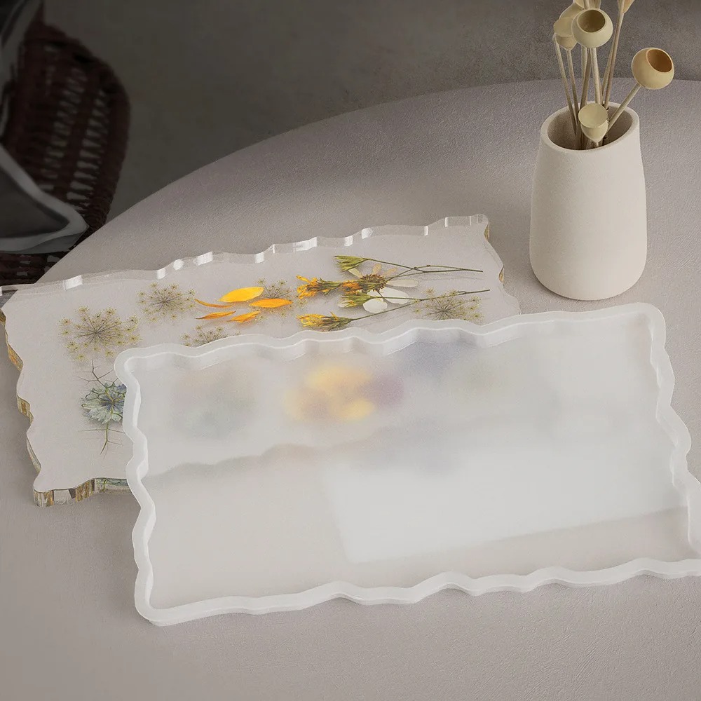 Bandeja de resina epoxi, molde - Resin Art Coasters reseña y precio