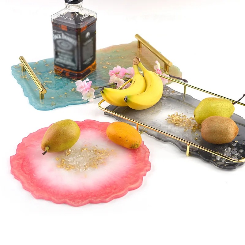 Bandeja de resina epoxi, molde - Resin Art Coasters reseña y precio