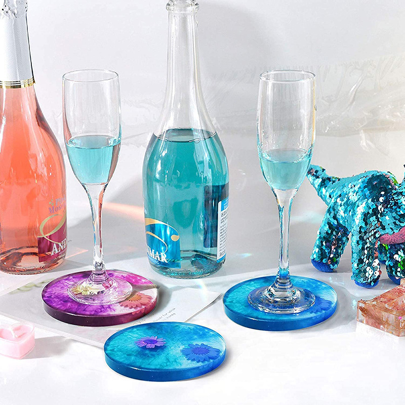 Molde de silicona para posavas - Resin Art Coasters reseña y precio